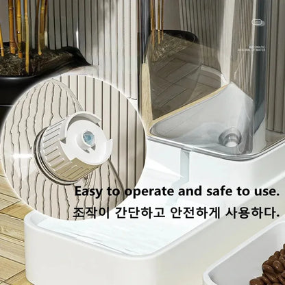 Automatic Water and Food Bowl